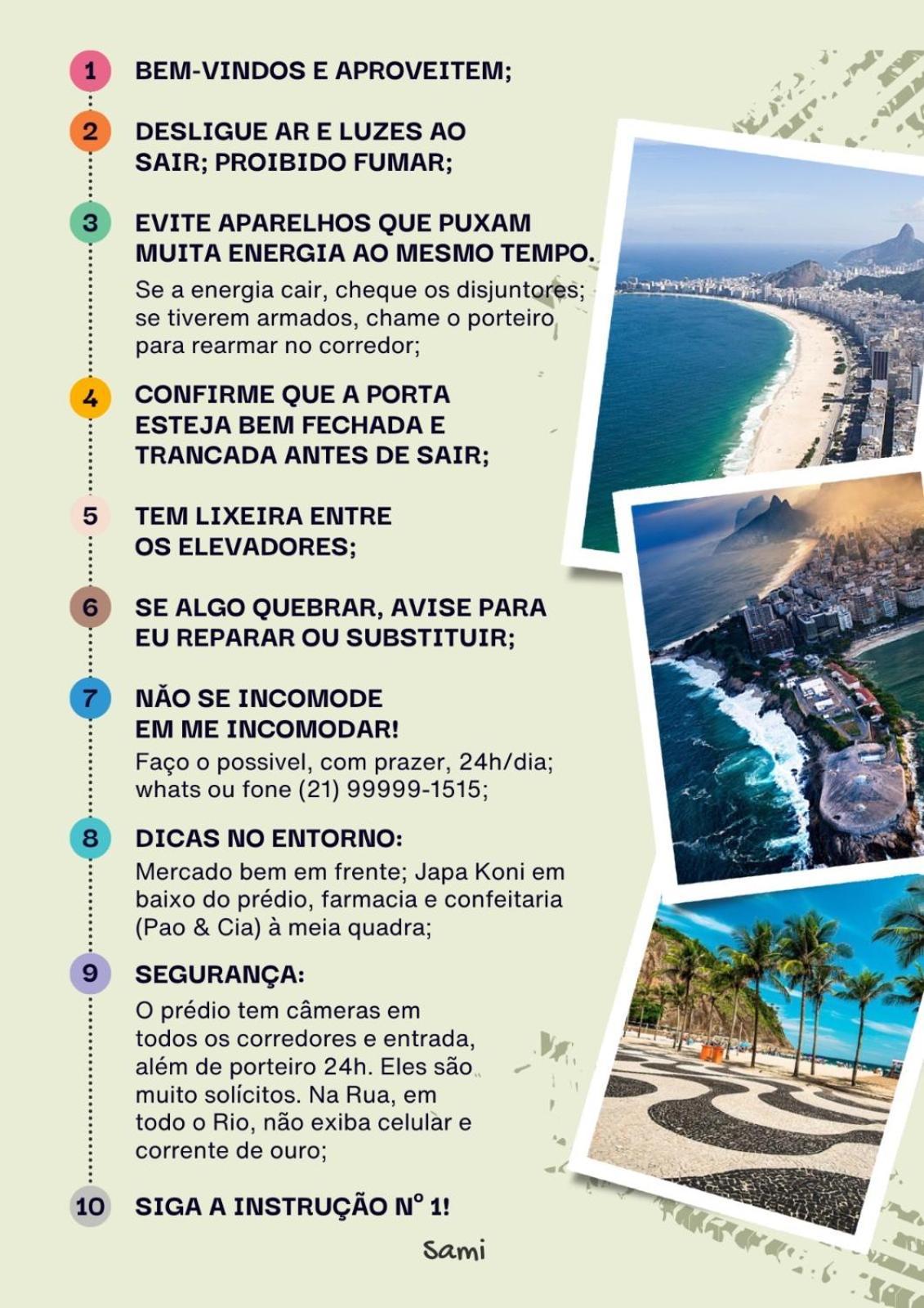 Copacabana Local, 5 Minutes Walk To Spot, Everything Near! * Río de Janeiro